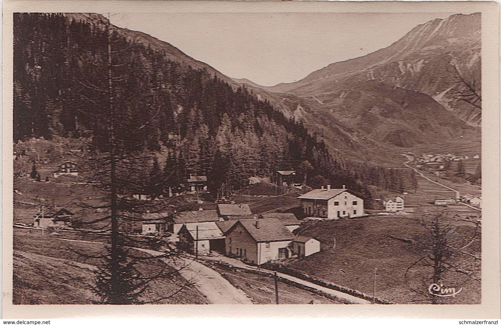 CPA AK Argentieres Argentiere Trélechamp Village Tour A Tre Le Champ Le Haut Montroc Chamonix Mont Blanc 74 Haute Savoie - Chamonix-Mont-Blanc