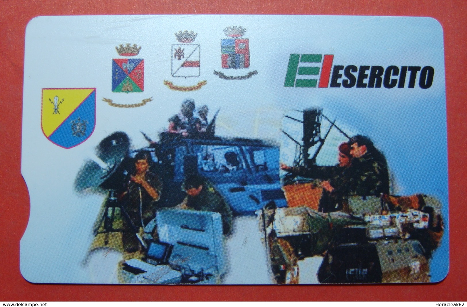 Serie 00102-08, Italian Army In Kosovo Chip Phone CARD 10 Euro Used Operator TELECOM ITALIA *Tank, Soldiers, Satellite* - Kosovo