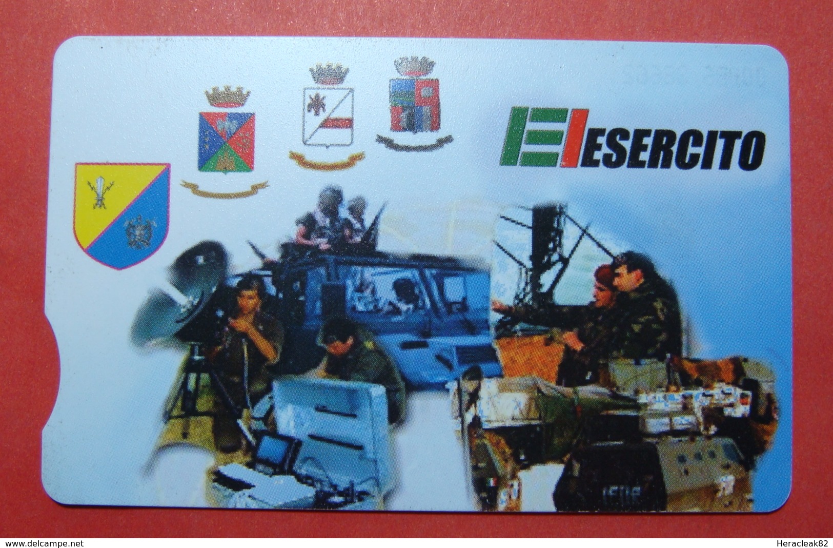 Serie 00086-24, Italian Army In Kosovo Chip Phone CARD 10 Euro Used Operator TELECOM ITALIA *Tank, Soldiers, Satellite* - Kosovo