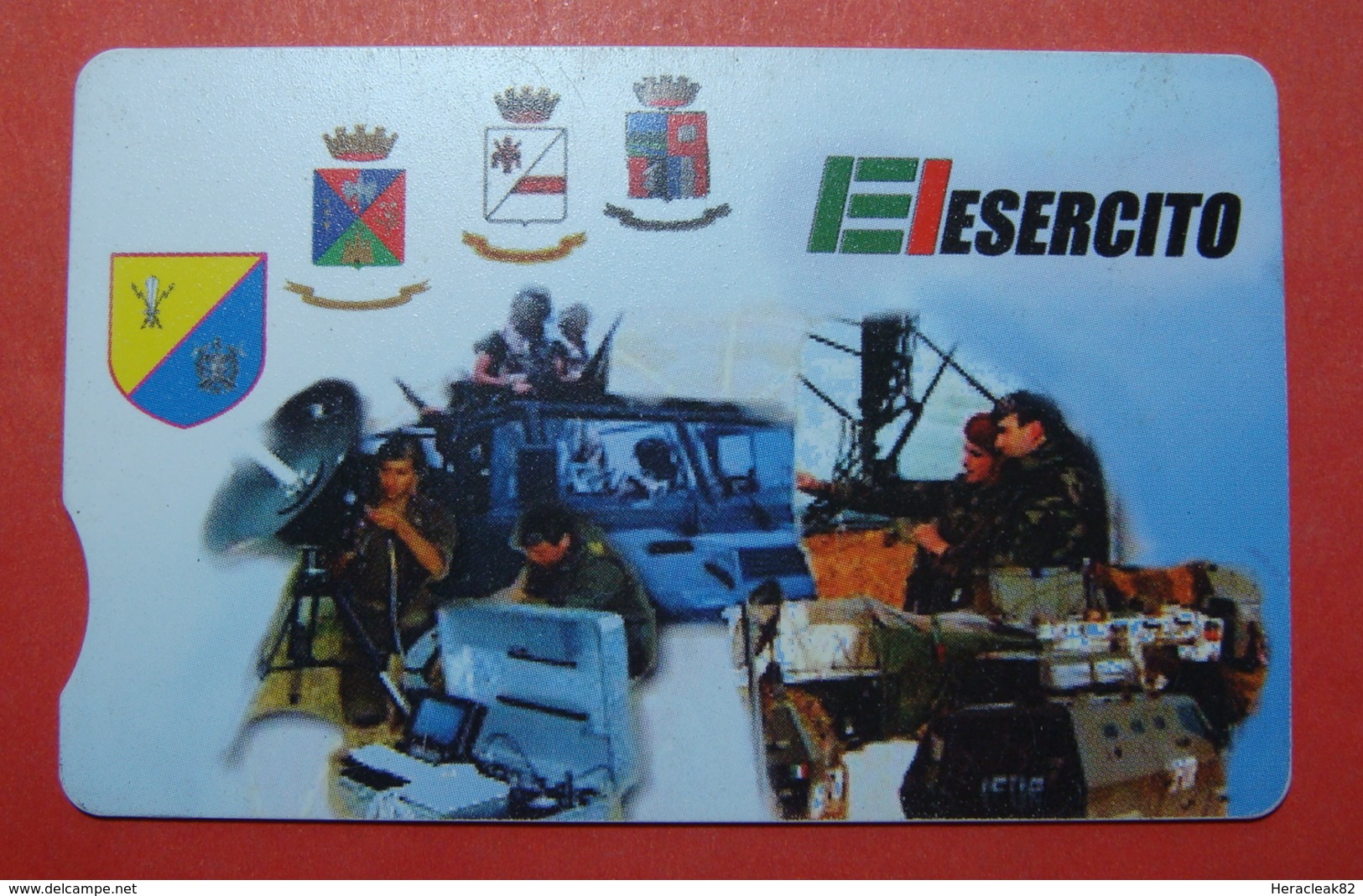 Serie 00085-24, Italian Army In Kosovo Chip Phone CARD 10 Euro Used Operator TELECOM ITALIA *Tank, Soldiers, Satellite* - Kosovo
