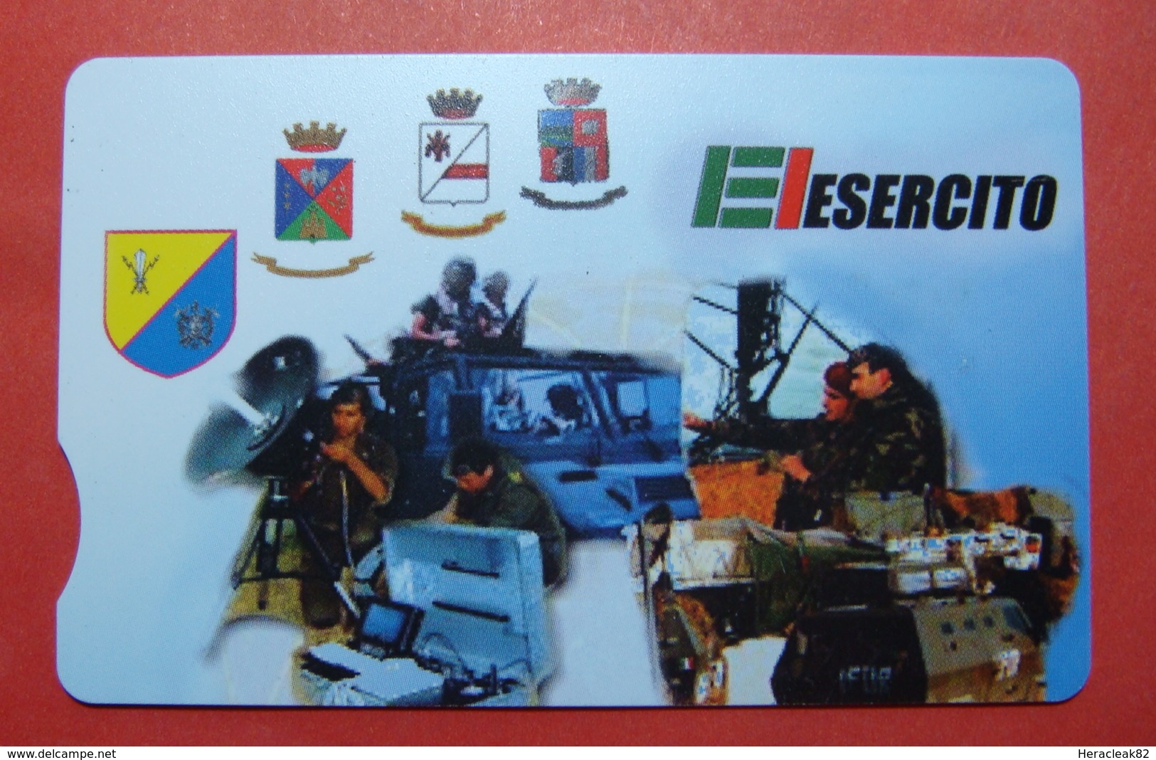 Serie 00085-54, Italian Army In Kosovo Chip Phone CARD 10 Euro Used Operator TELECOM ITALIA *Tank, Soldiers, Satellite* - Kosovo