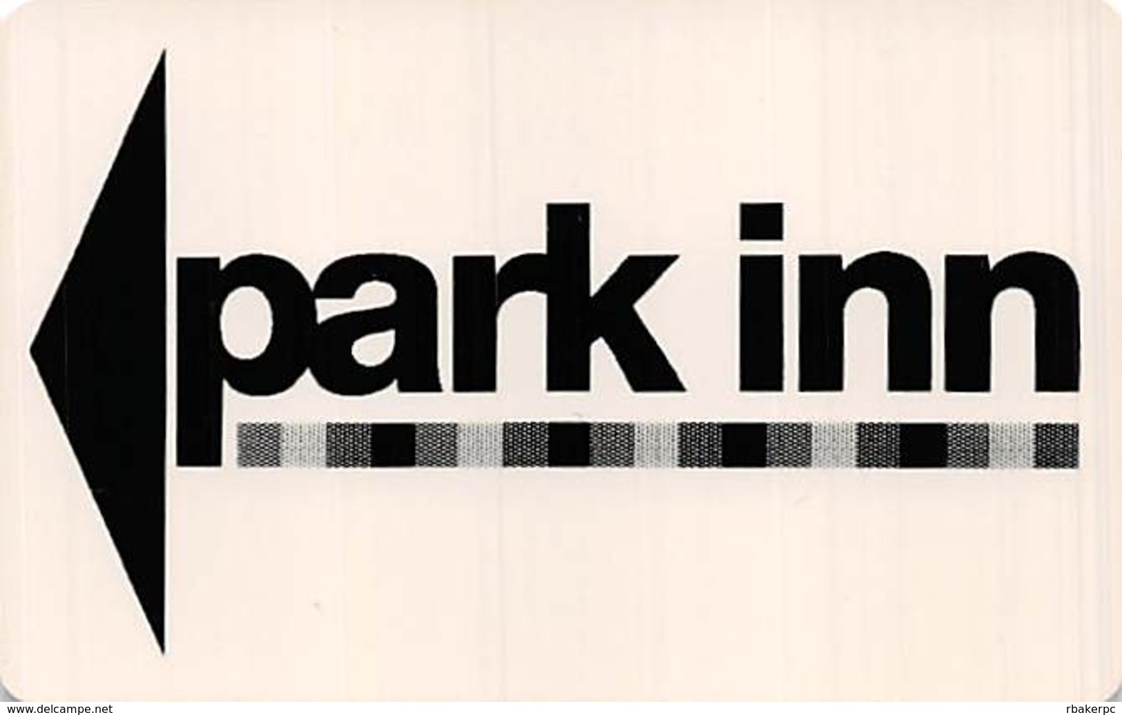 Park Inn - Parking Garage Key Card - Hotel Keycards