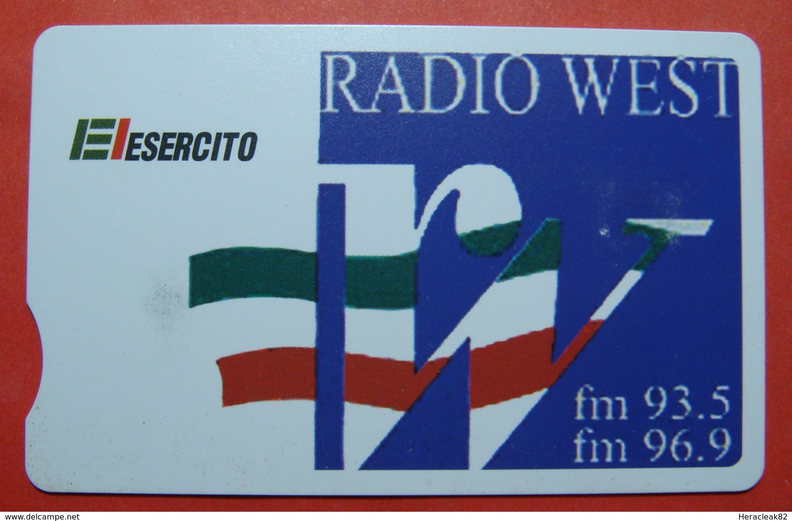 Serie 00097-25, Italian Army In Kosovo Chip Phone CARD 10 Euro Used Operator TELECOM ITALIA *RADIO WEST* - Kosovo