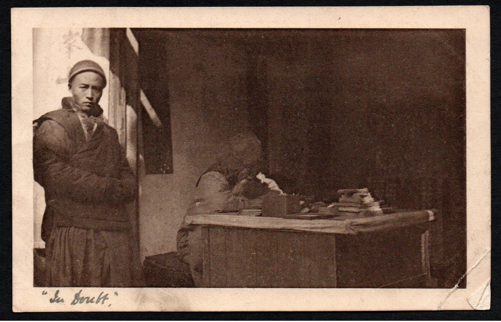 Real Photo Postcard. China.Fortune Teller. 1914. Used (0328) - China