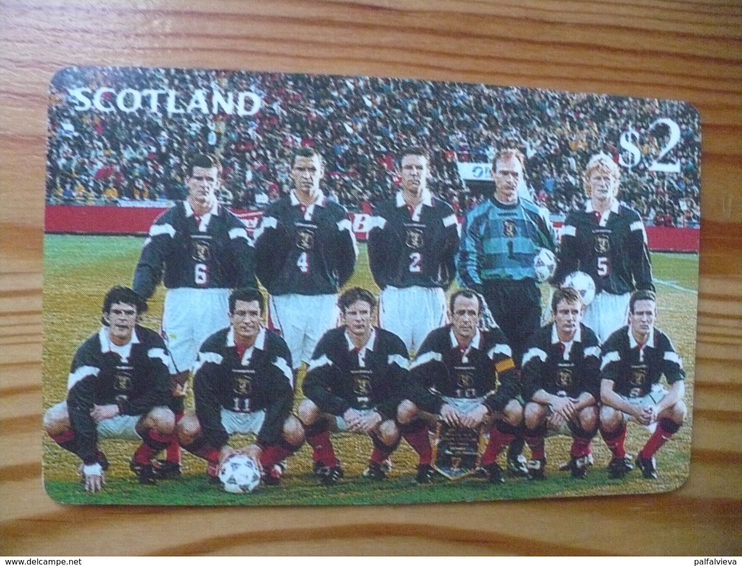 Prepaid Phonecard USA, Sprint - France '98 Football World Cup, Team Of Scotland - Sprint