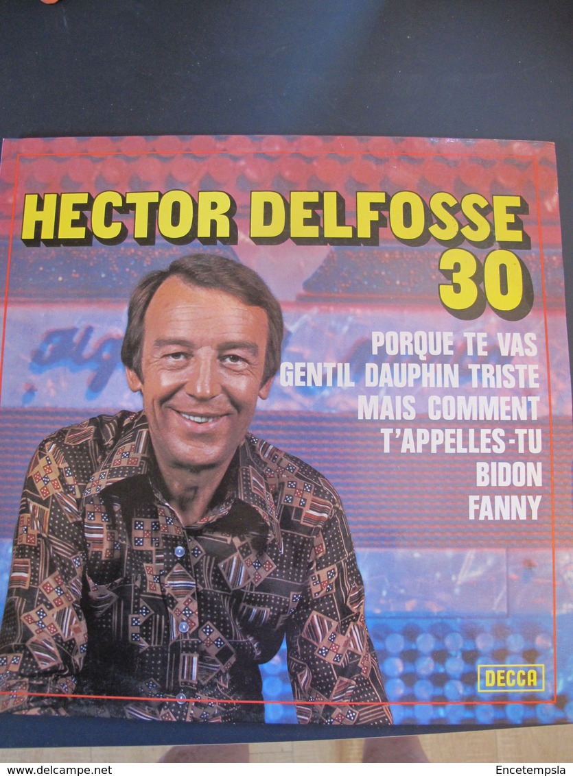 Lot De 5 Disques 33tours 30cm D'accodeon:Hector  Delfosse30-Hector Delfosse6-accordéon Parade 6(2x)-Oscar De L'accordeon - Other - French Music