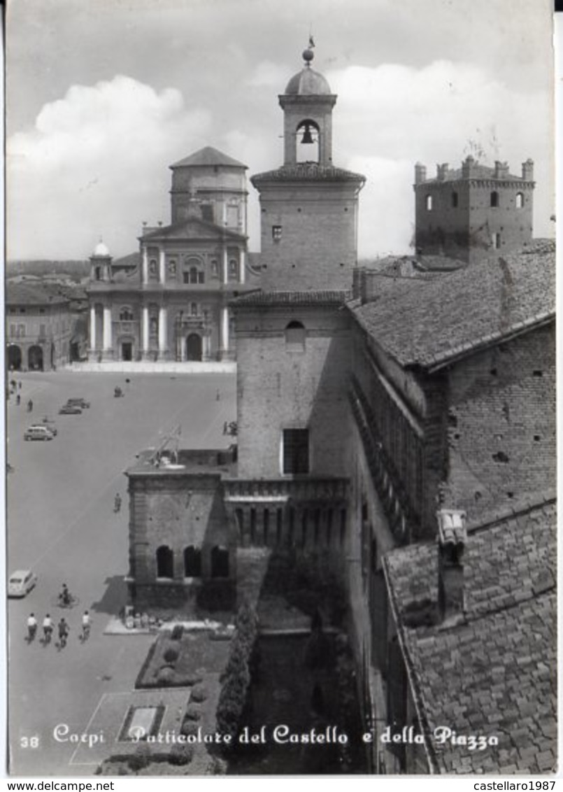 Carpi - Particolare Del Castello E Della Piazza - Carpi