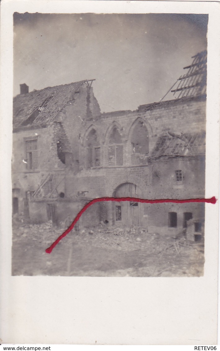 (80) - Eterpigny Kloster Couvent  Carte Photo Allemande 1 ° Guerre - Other & Unclassified