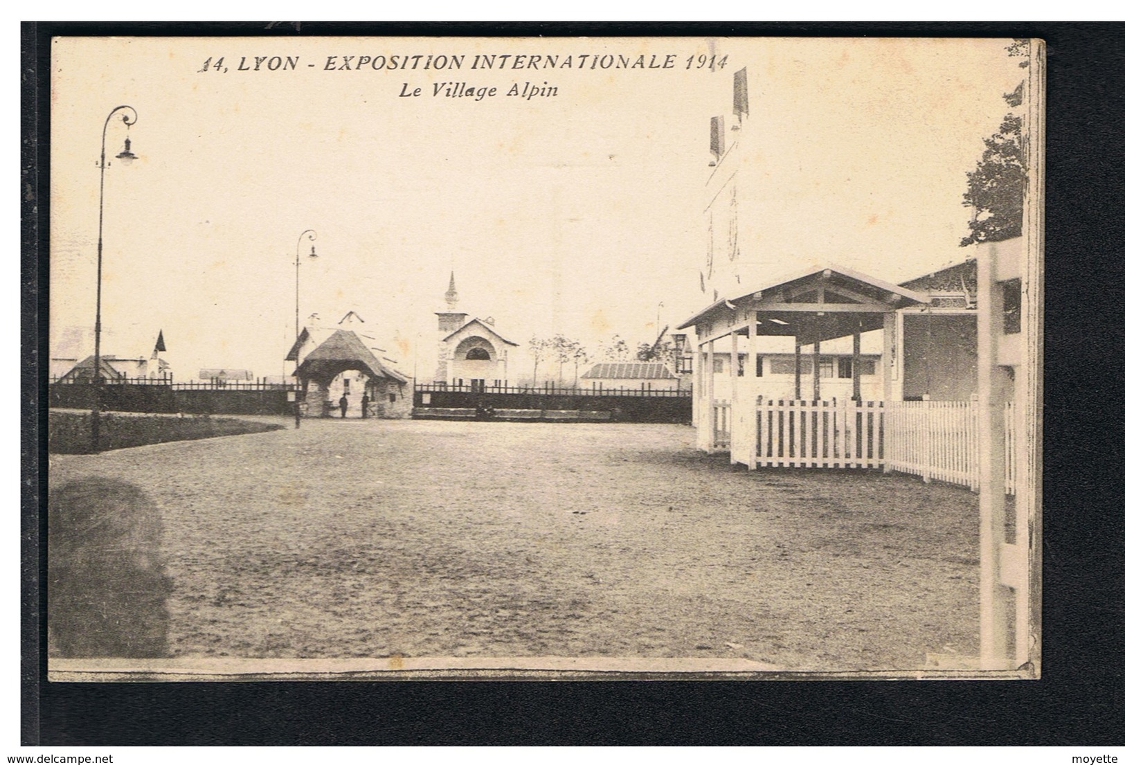 CPA-69-LYON-EXPOSITION INTERNATIONALE DE 1914-LE VILLAGE ALPIN- - Other & Unclassified