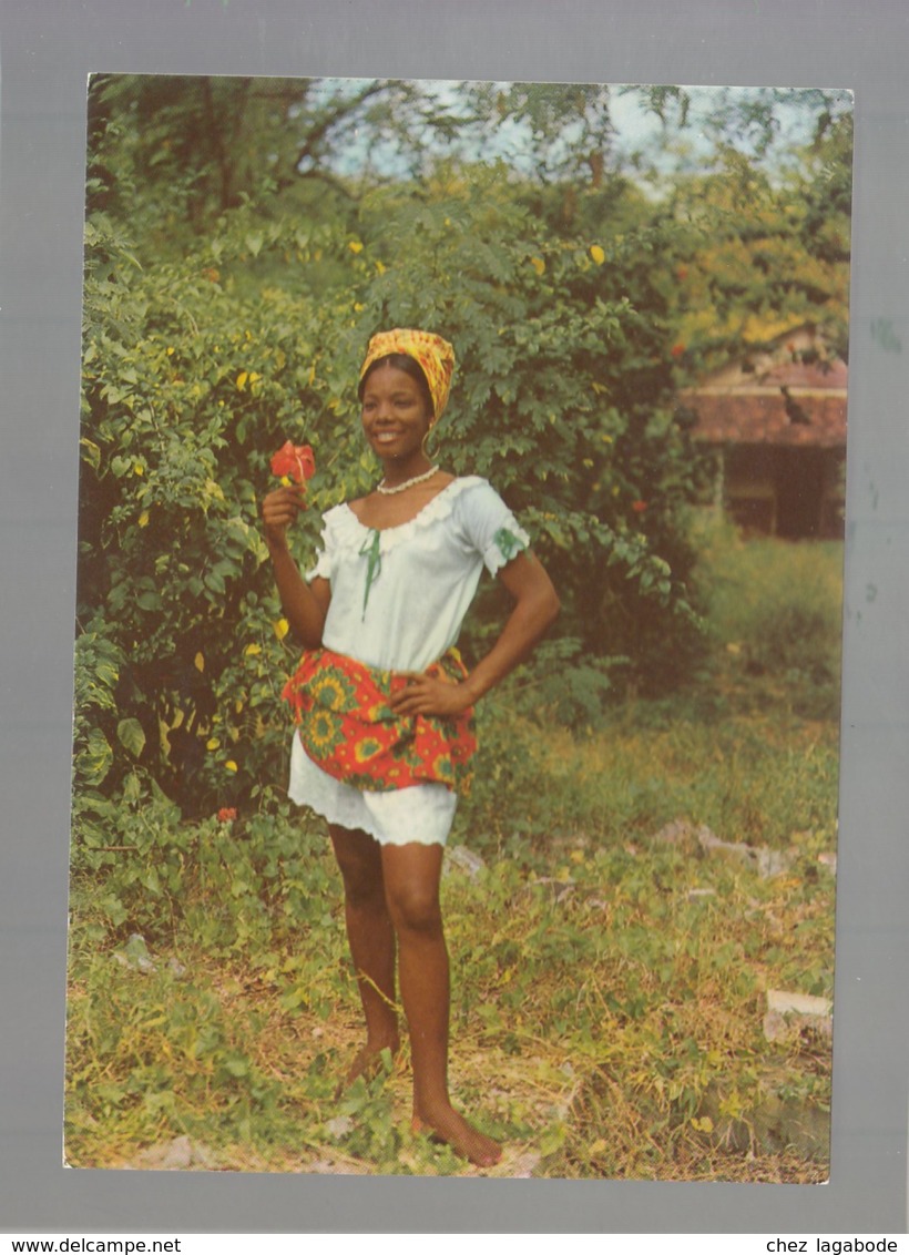 CP (OM) Martinique - Costume Créole - La Ti-tane En Jupe - Autres & Non Classés