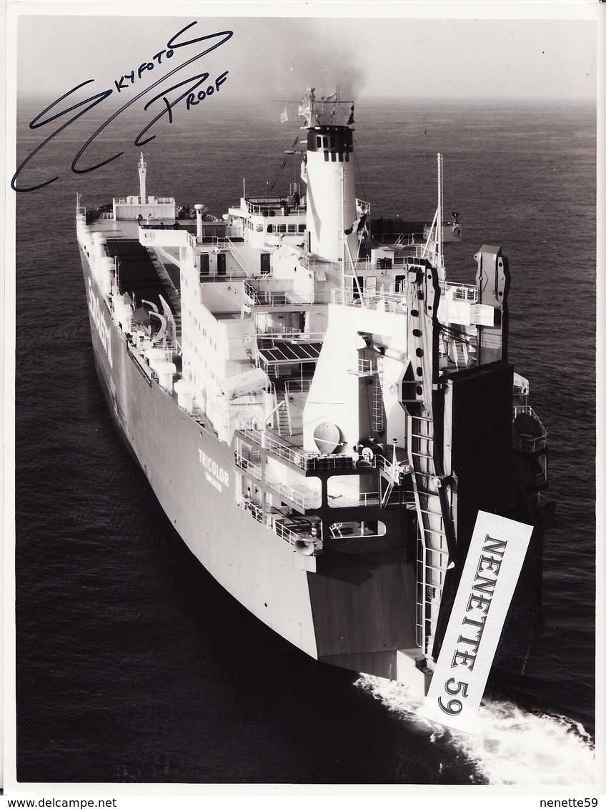 DUNKERQUE -- ACF -- Chantiers De France -- Photo Du TRICOLOR N° 79 -- Construit En 1972 - Bateaux