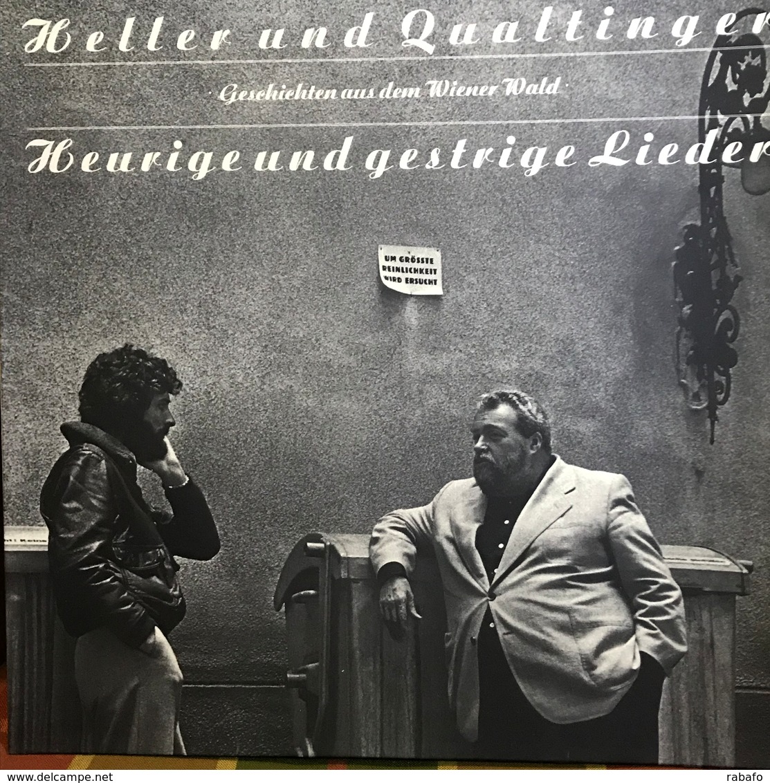 LP Alemán De Heller & Qualtinger Año 1979 - Autres - Musique Allemande