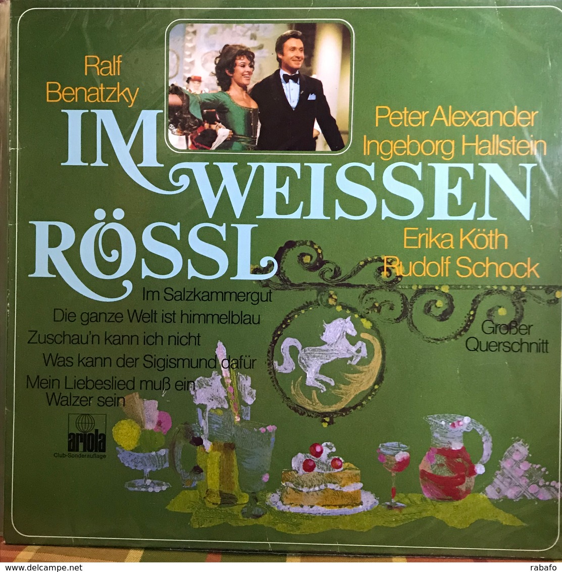 LP Alemán Im Weissen Rössl Año 1981 - Autres - Musique Allemande