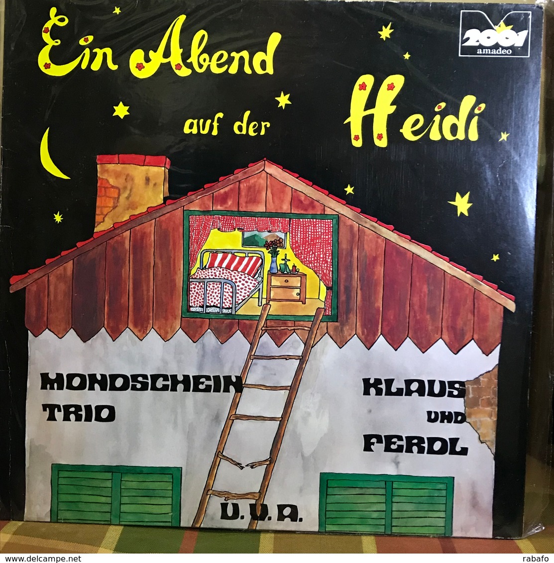 LP Alemán De Artistas Varios Ein Abend Auf Der Heidi Año 1973 - Autres - Musique Allemande