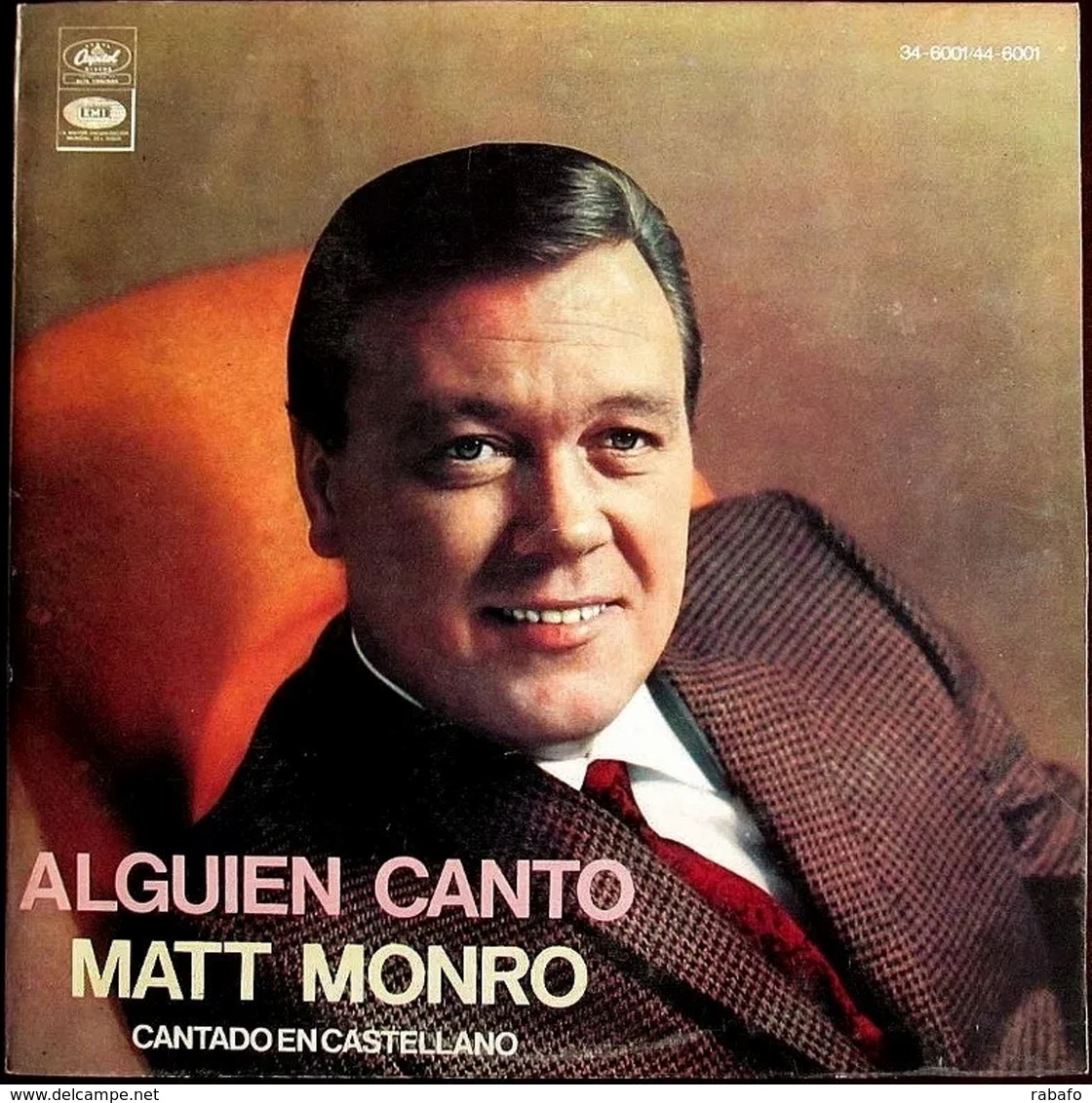 LP Argentino De Matt Monro Cantado En Español Año 1969 Copia Promocional - Other - English Music