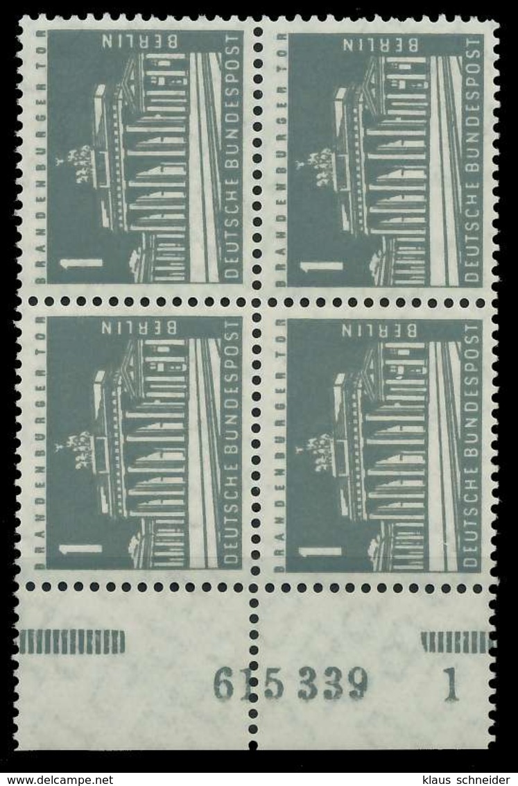 BERLIN DS BAUTEN 2 Nr 140wv HAN 615339 1 Postfrisch VIE X7F0FD2 - Unused Stamps