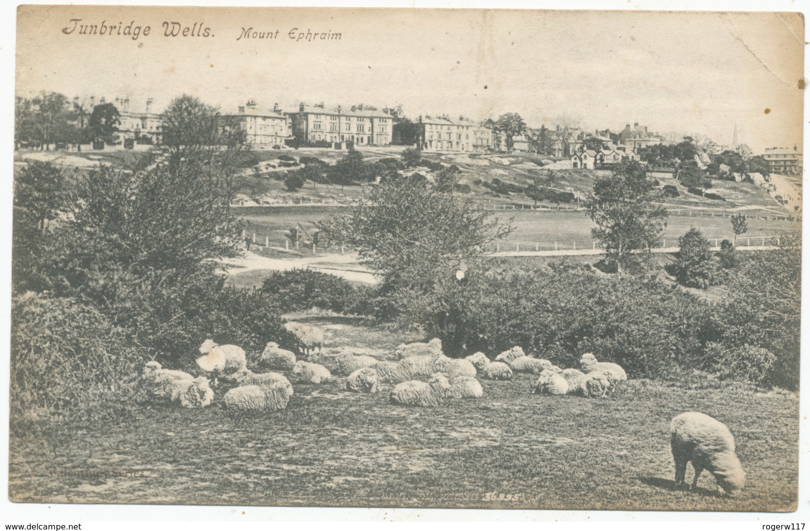 Tunbridge Wells, Mount Ephraim, 1908 Postcard To Louie James, 8 Byron Street, Derby - Other & Unclassified