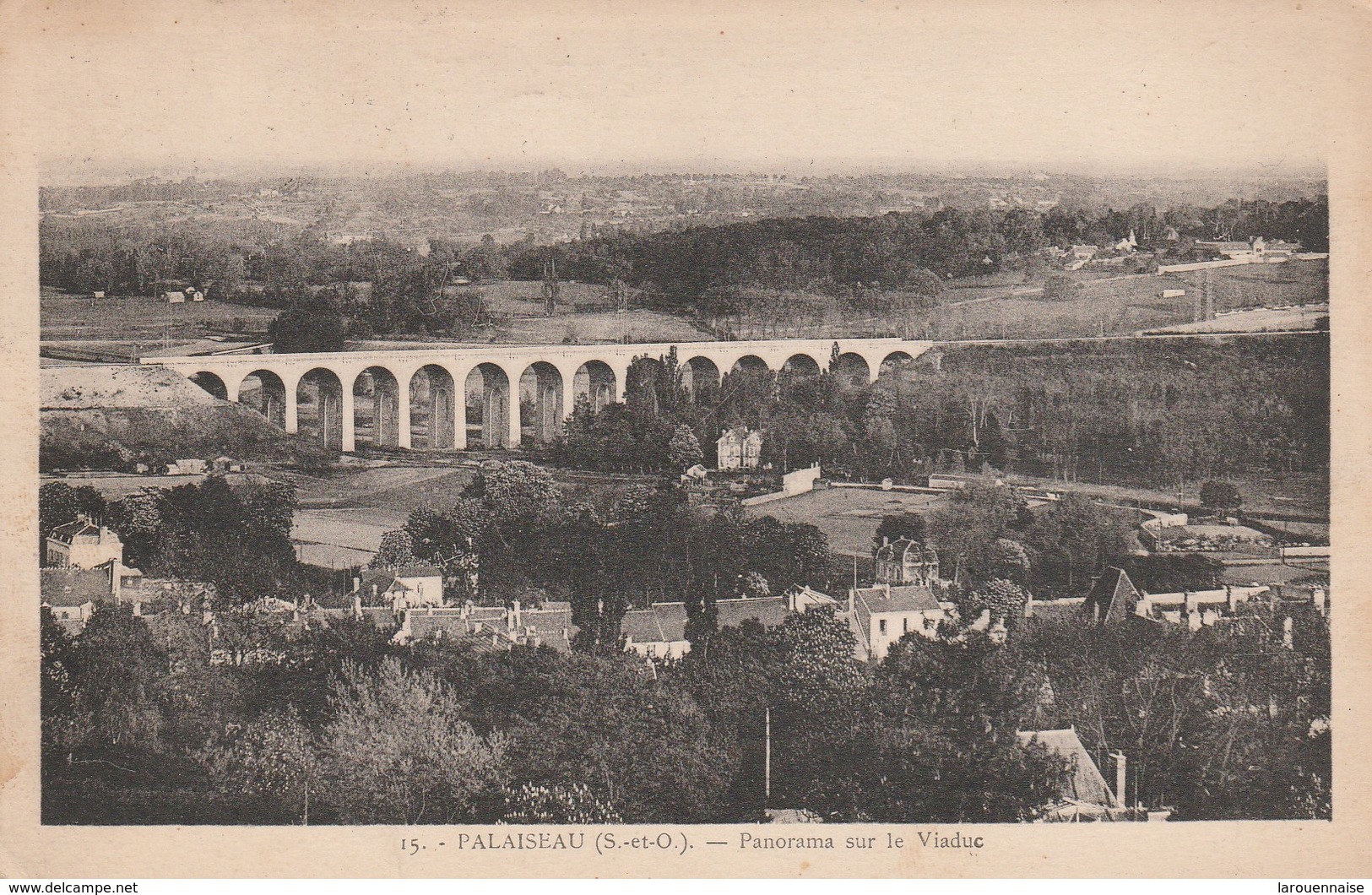 91 - PALAISEAU - Panorama Sur Le Viaduc - Palaiseau