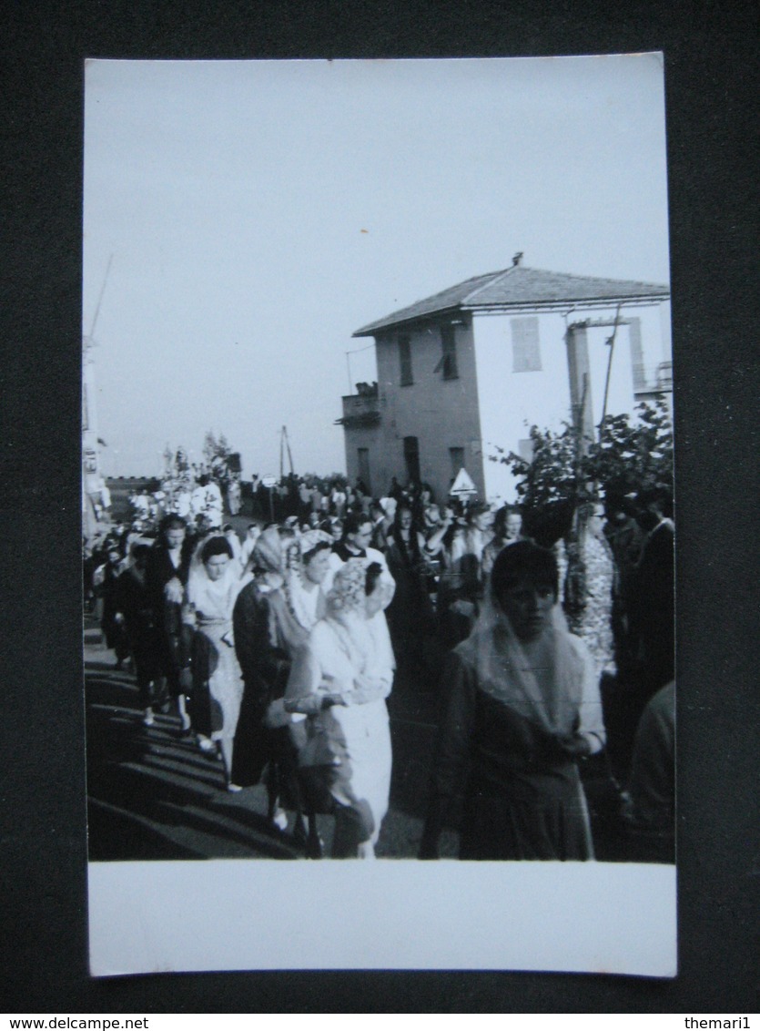 PROCESSIONE RELIGIOSA RELIGION PROCESSION DA IDENTIFICARE POSSIBILE ROVERETO CHIAVARI ZOAGLI - Luoghi