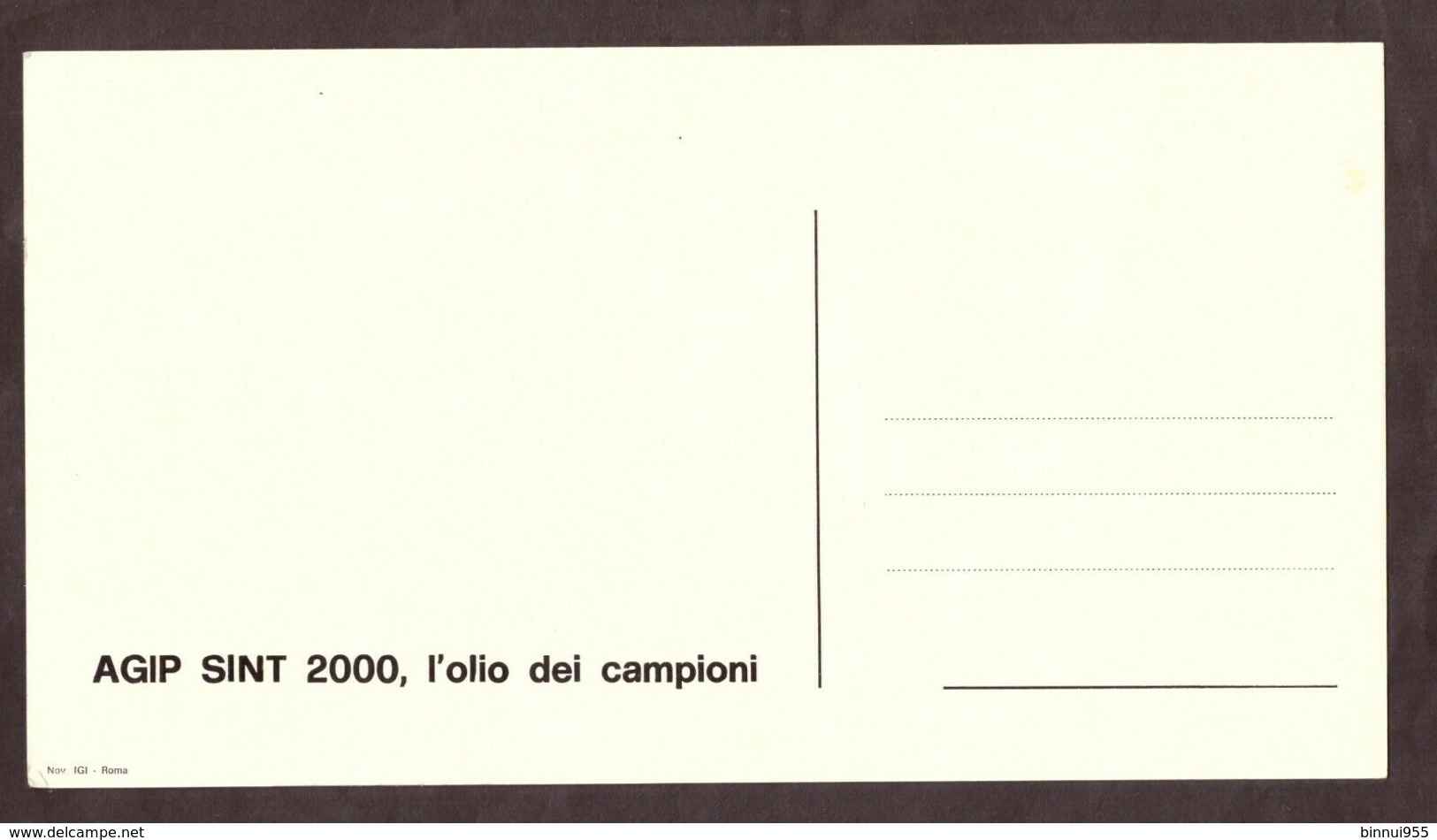 Cartolina La Nazionale Italiana Al Campionato Del Mondo Argentina 1978 - Trading Cards