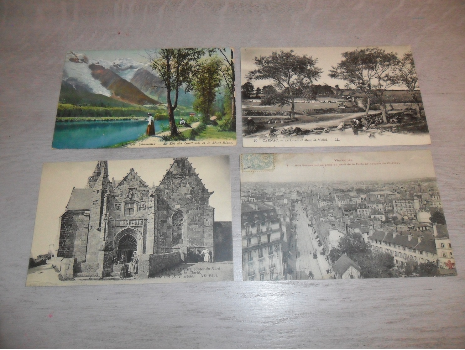 Beau lot de 60 cartes postales de France      Mooi lot van 60 postkaarten van Frankrijk    - 60 scans