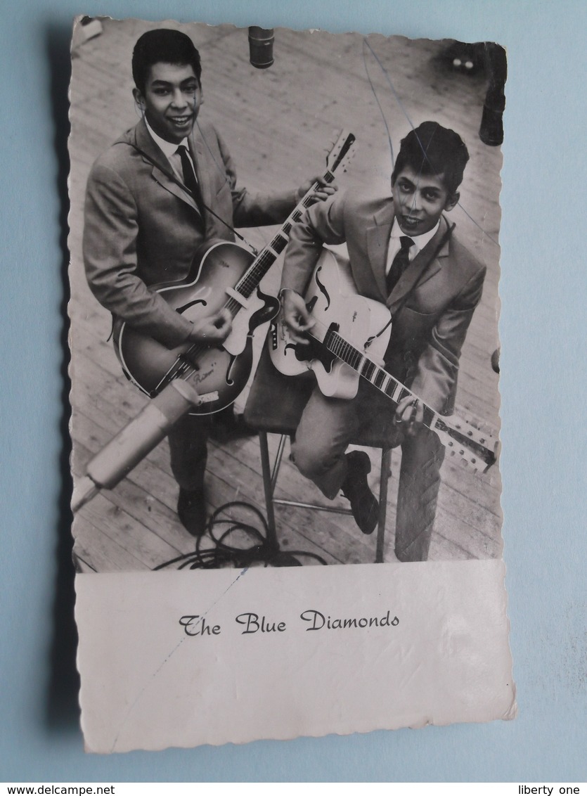 THE BLUE DIAMONDS > Uitg. (?) ( Zie Foto Details ) 1961 ! - Chanteurs & Musiciens