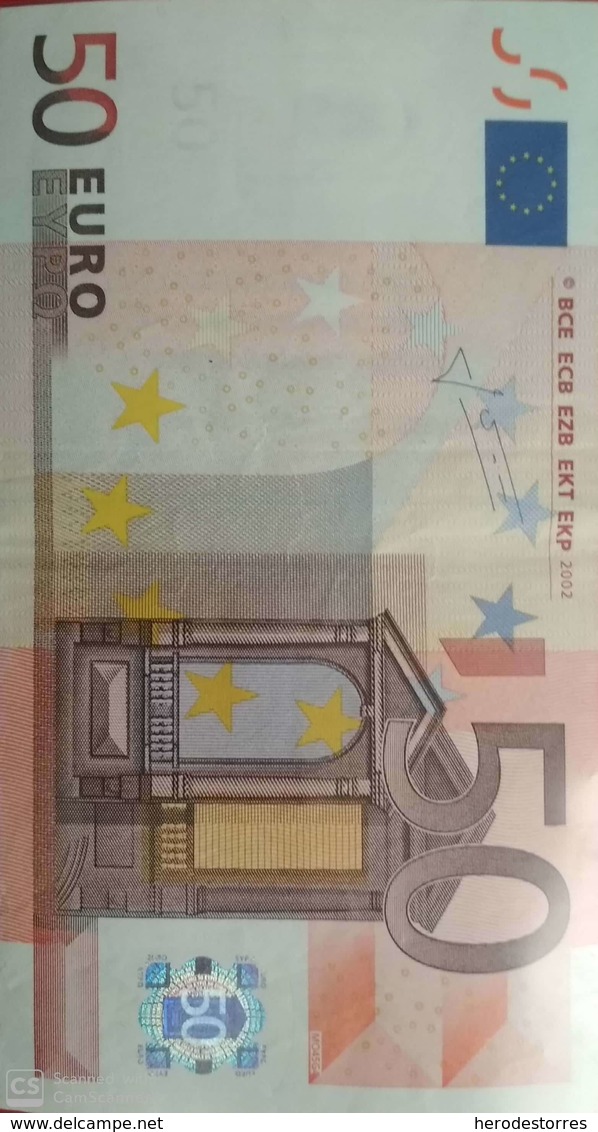 50 EURO ESPAÑA(V) 50 M045, TRICHET - 50 Euro