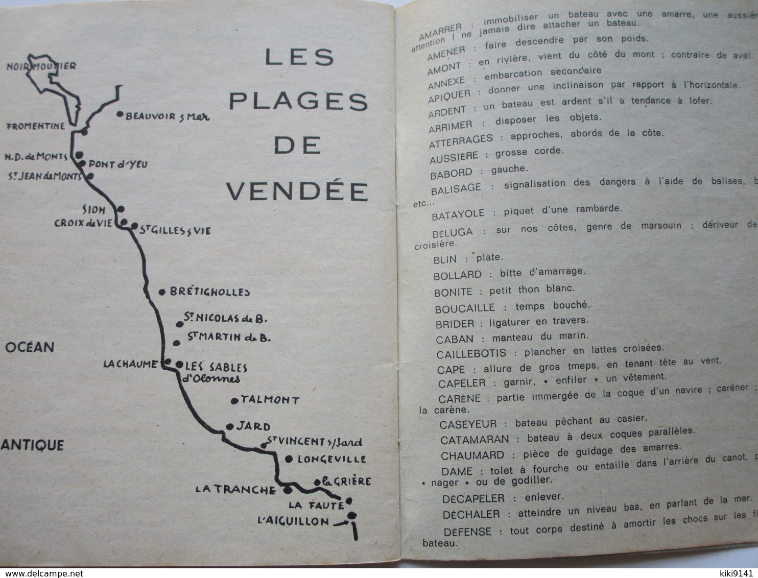 Calendrier Des Gens De Mer Au Passage Du GOIS - Renseignements Techniques Et Commerciaux(48 Pages) - Other & Unclassified