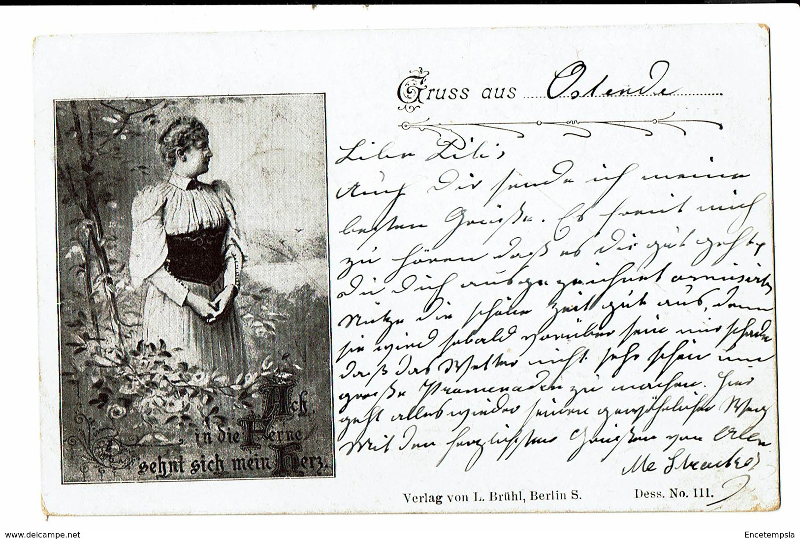 CPA - Carte Postale-Belgique -Gruss Aus Oostende 1899-VM4664 - Frauen