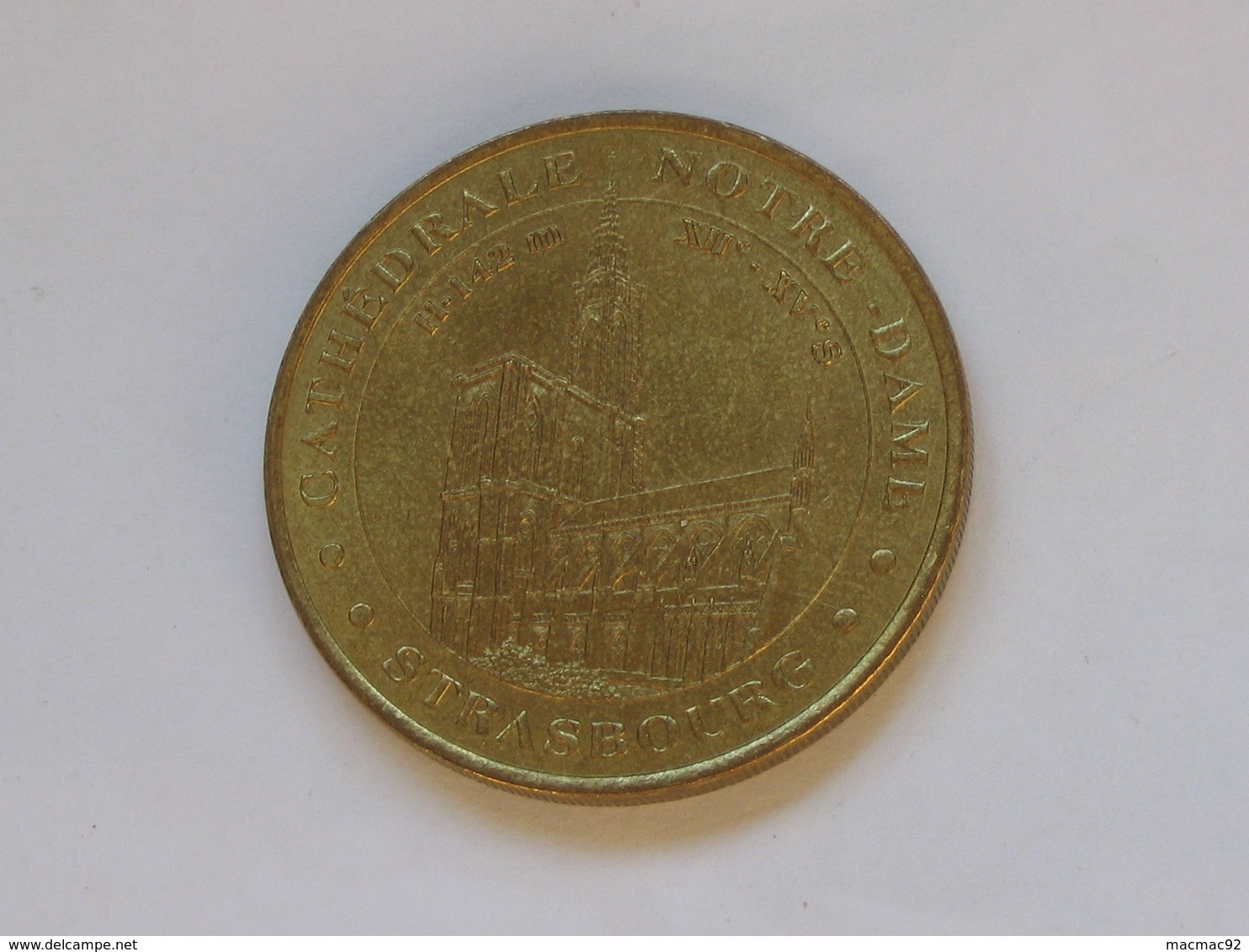 Monnaie De Paris 2001  - STRASBOURG - CATHÉDRALE NOTRE-DAME  **** EN ACHAT IMMEDIAT  **** - 2002