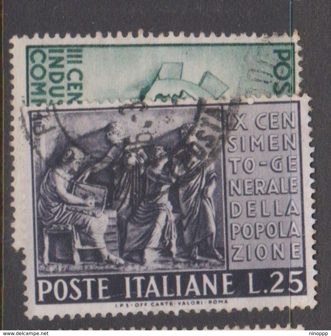 Italy Republic S 675-676 1951 3rd Census,used - 1946-60: Used