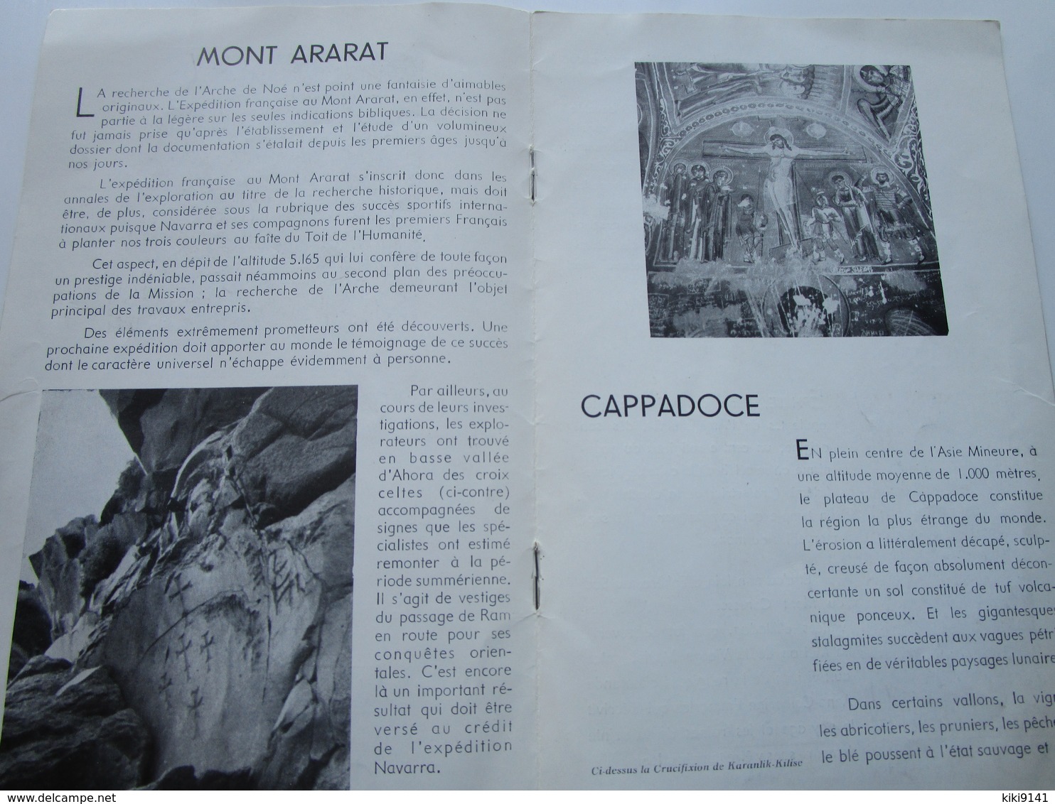 THEATRE Du PALAIS De CHAILLOT - L'Expédition Française 1952-1953 Au Mont Ararat (8 Pages) - Programme