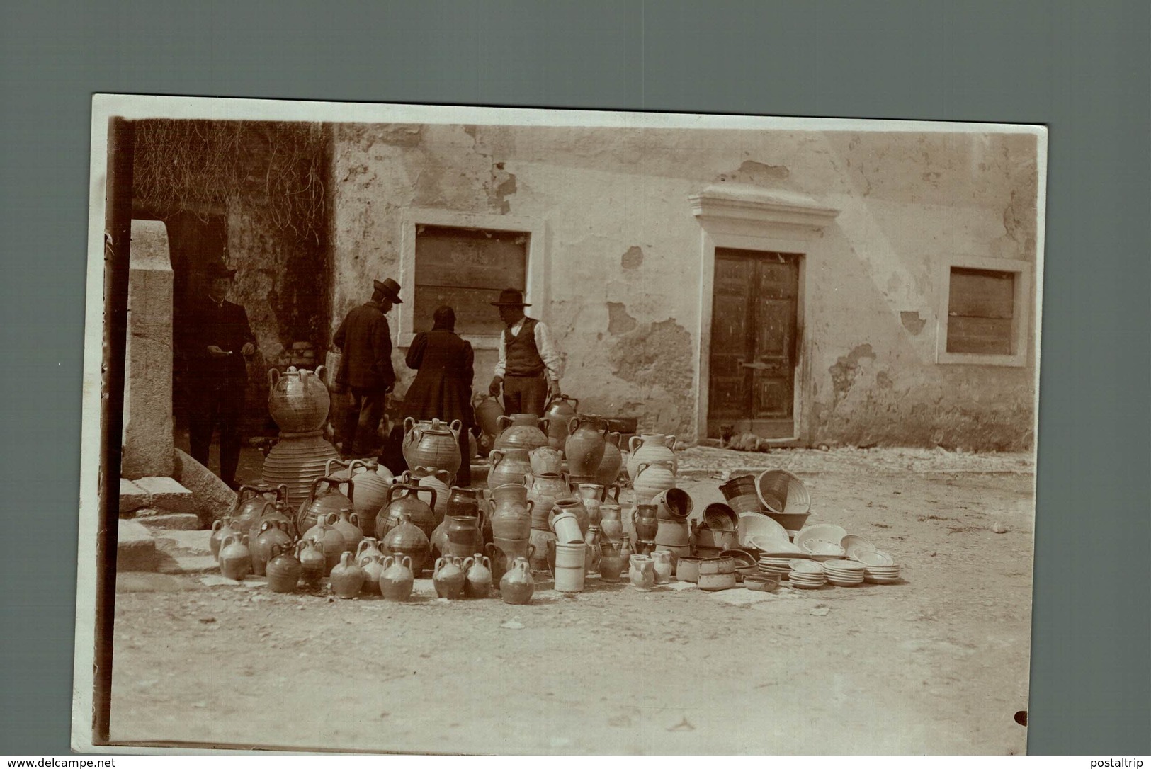 POTTERY  MAKING   +- 18*13CM Fonds Victor FORBIN (1864-1947) - Profesiones