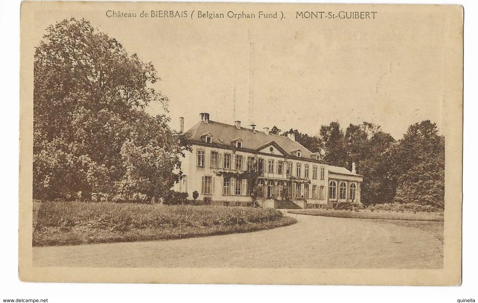 Mont -   Saint - Guibert  ( M 4510 )  Château De Bierbais  ( Pub Sur Dos ) - Mont-Saint-Guibert