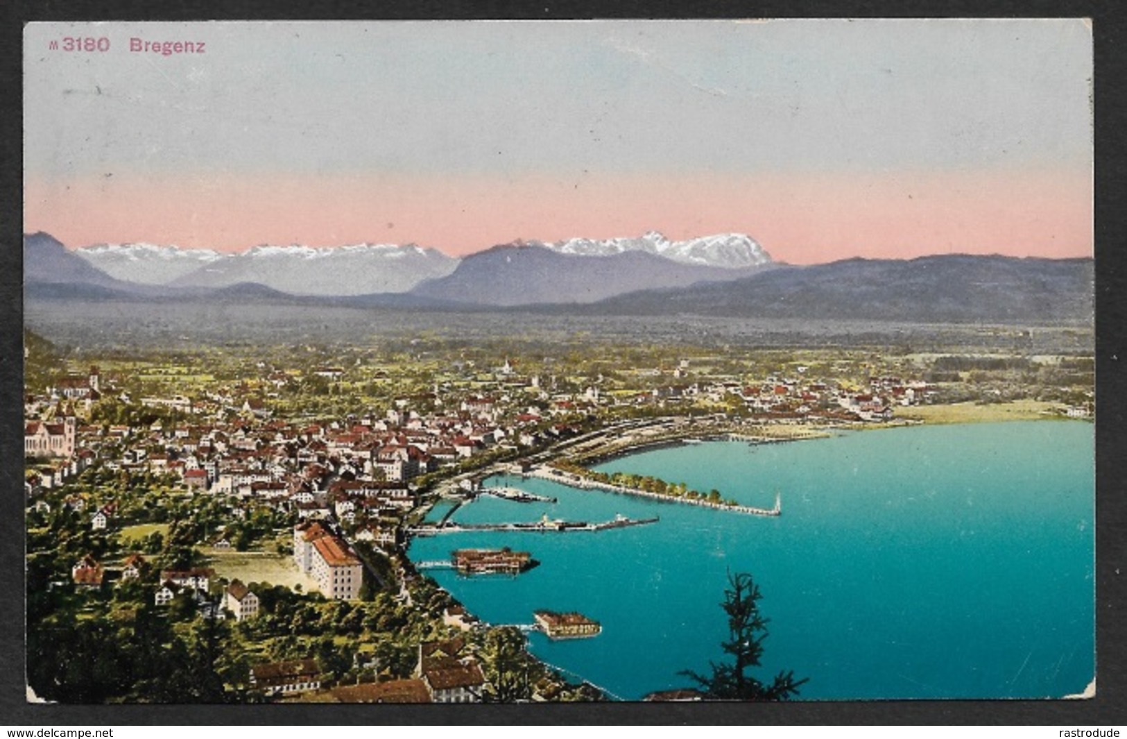 1913 - Österreich - Schiffspost - Schiffsbrief Auf 5H Ank. 142 Nach Ebingen - Briefe U. Dokumente
