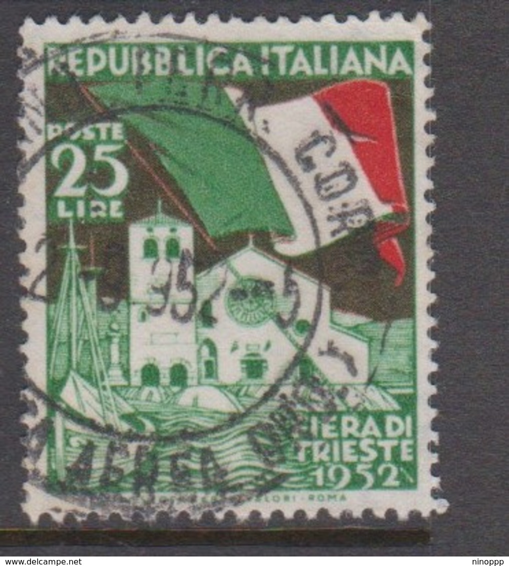 Italy Republic S 694 1952 4th Trieste Fair,used - 1946-60: Usati