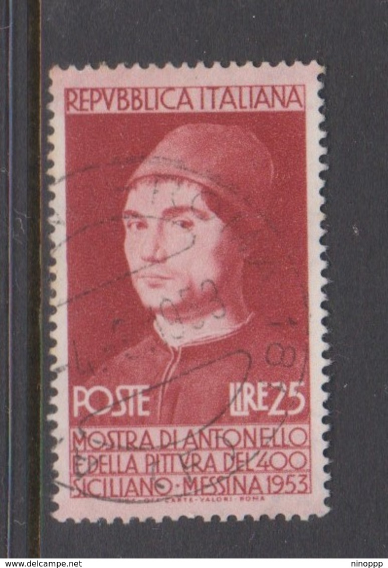 Italy Republic S 706 1953 Antonello Da Messina,used - 1946-60: Used