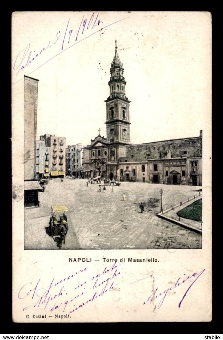 ITALIE - NAPOLI - TORRE DI MASANIELLO - Napoli