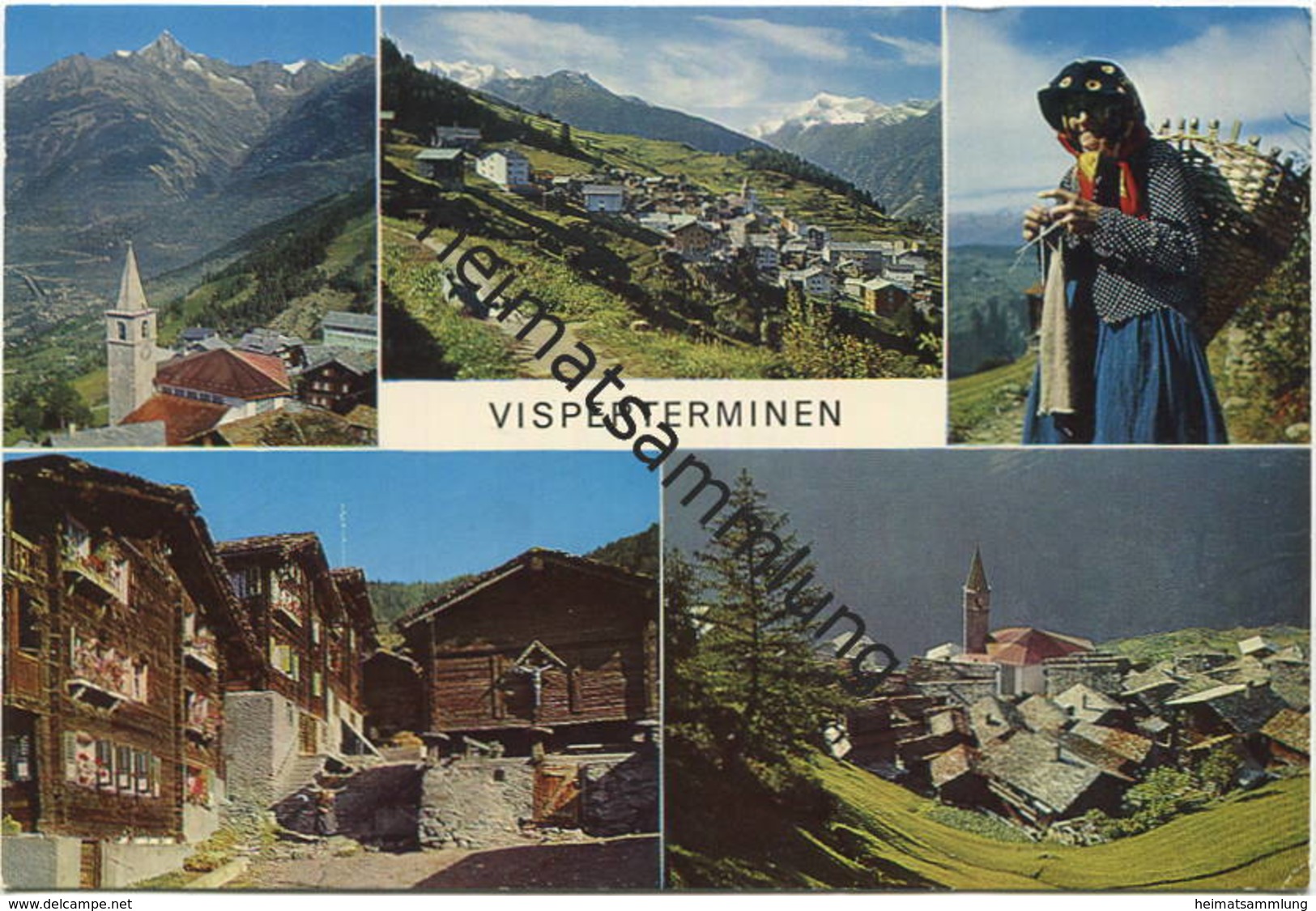 Visperterminen - Verlag Klopfenstein Adelboden Gel. 1968 - Visperterminen