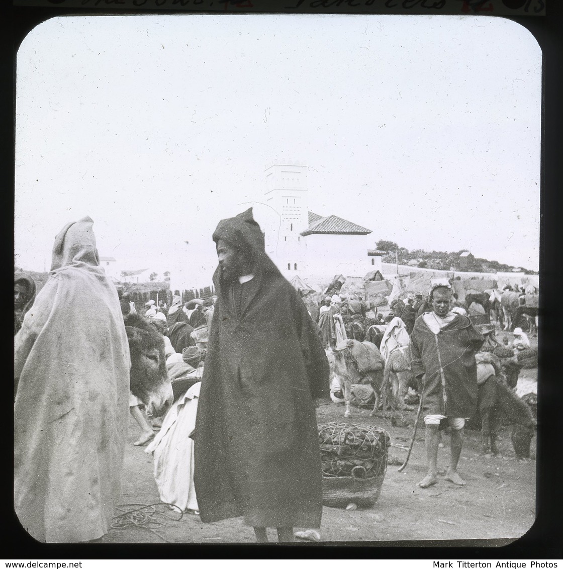 Tangier Morocco NORTH AFRICA C.1900 - Magic Lantern Slide (lanterne Magique) - Diapositiva Su Vetro