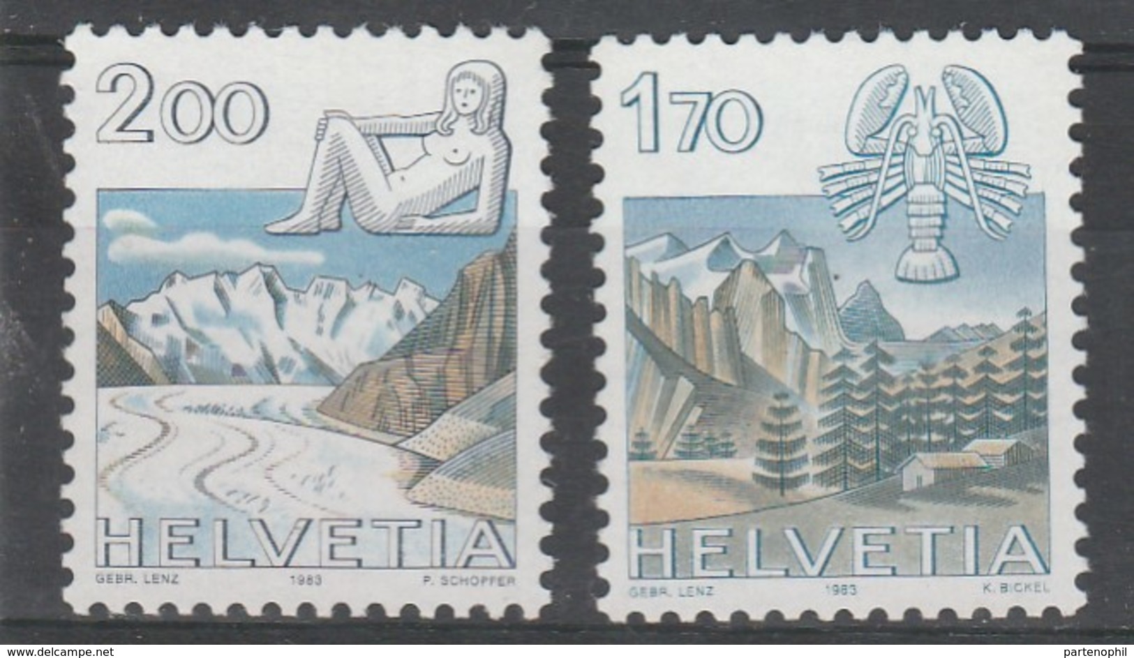 Svizzera -  Set MNH - Nuovi