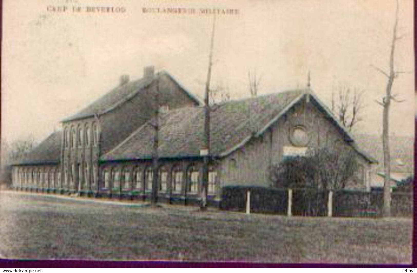 BOURG-LEOPOLD « Camp De BEVERLOO – Boulangerie Militair » - Ed. A. Aerts, Bourg-Léopold (1908) - Leopoldsburg (Kamp Van Beverloo)