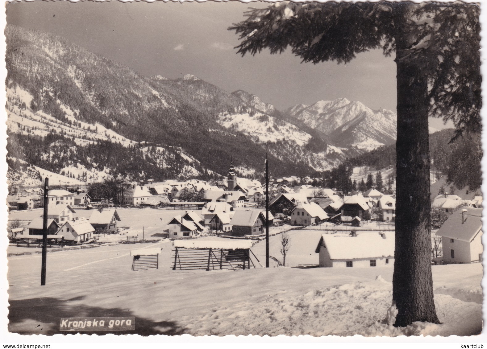 Kranjska Gora - Winter - ( Foto Mojca, Mojstrana) - (Slovenia, YU.) - Joegoslavië