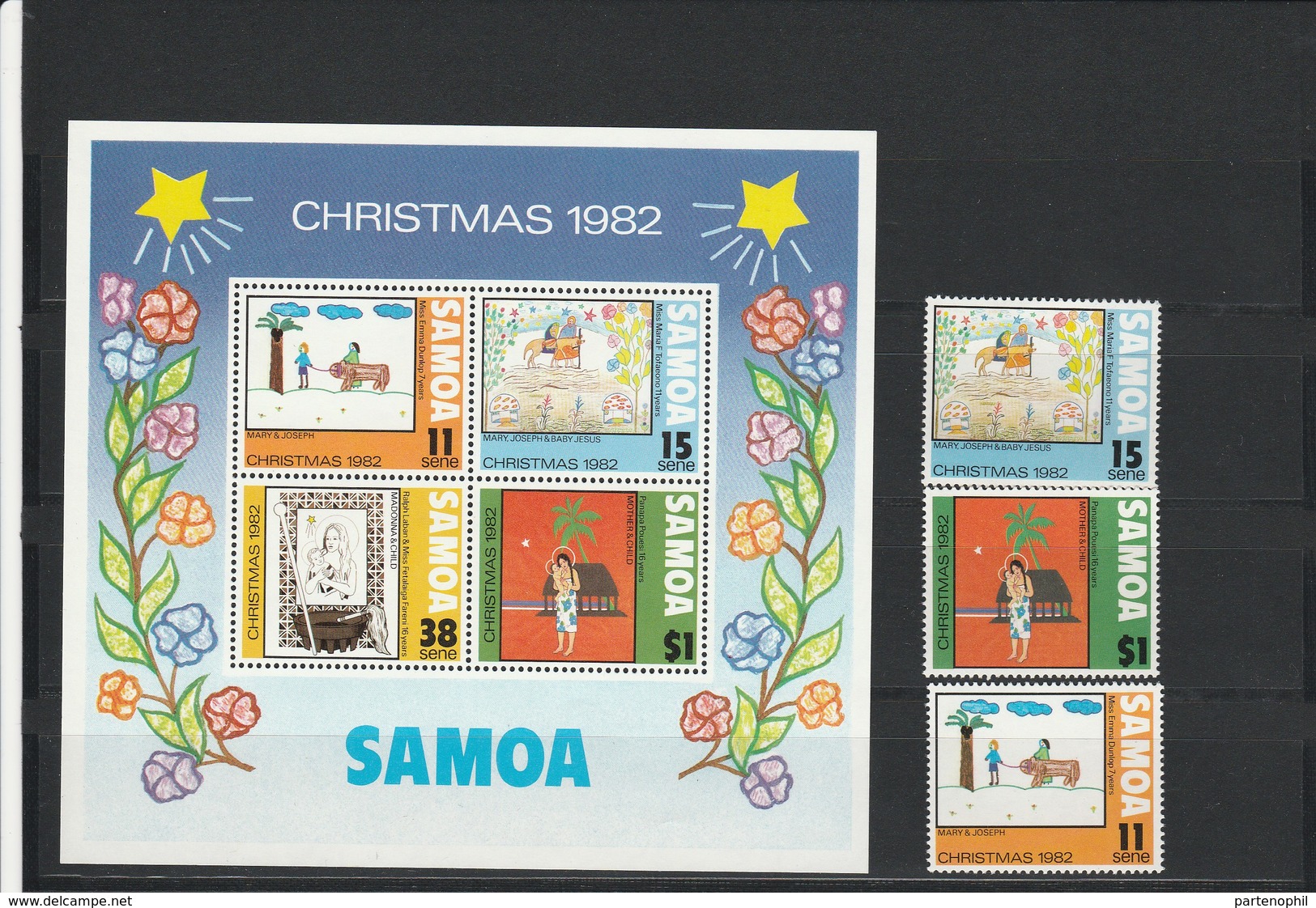 Samoa Christmas Natale  - Set MNH - Natale