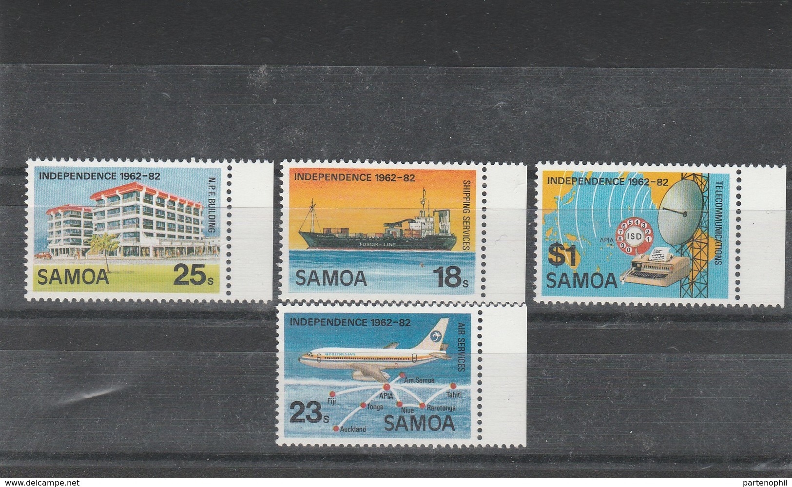 Samoa Trasporti  - Set MNH - Altri (Mare)