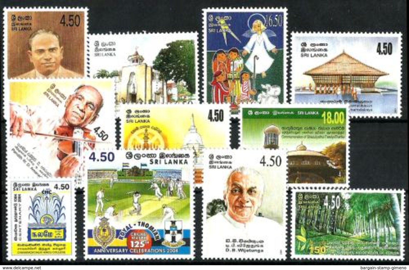 Sri Lanka Nº 1403/13 En Nuevo - Sri Lanka (Ceilán) (1948-...)