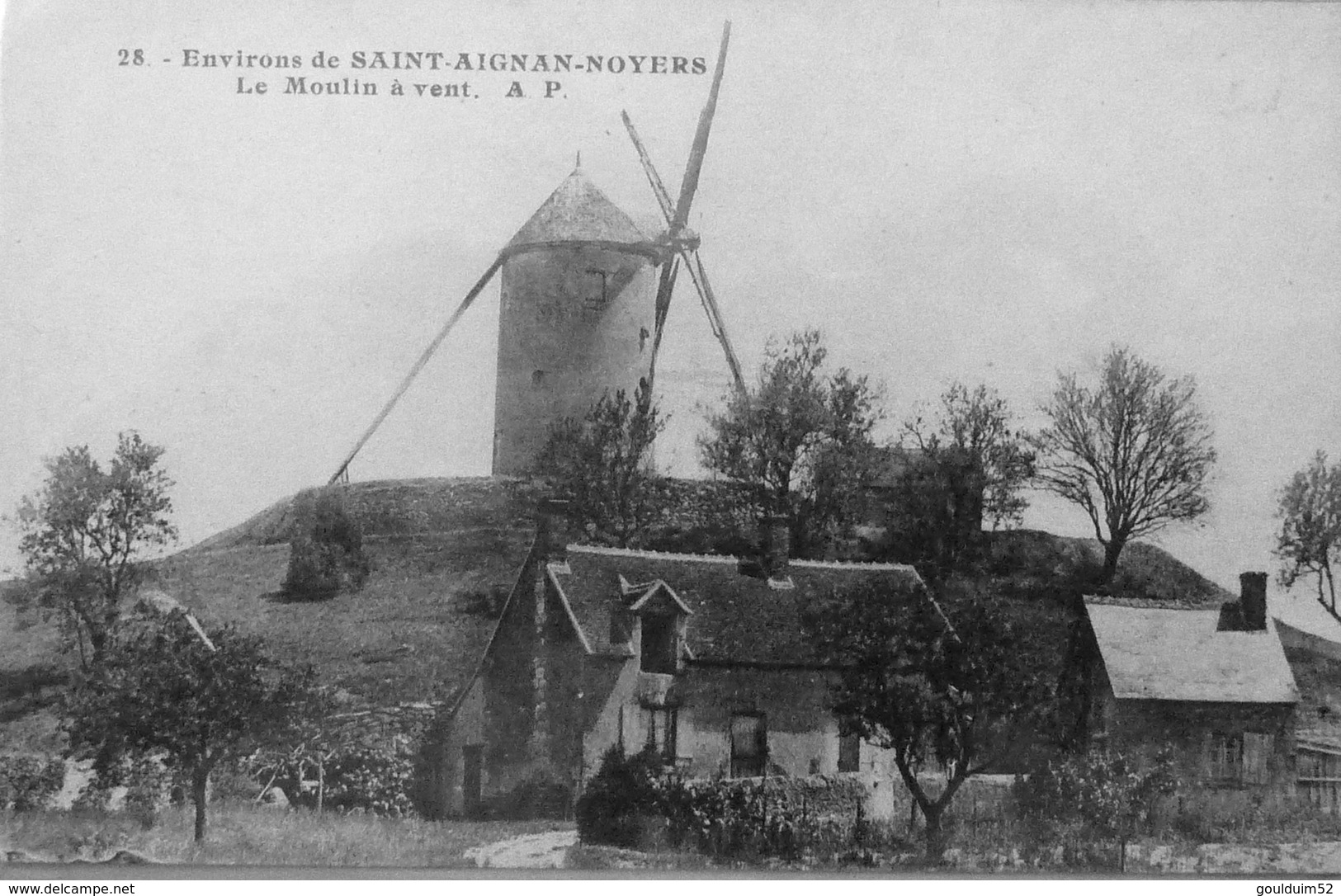 Environs De Saint Aignan Noyers : Le Moulin à Vent - Noyers Sur Cher