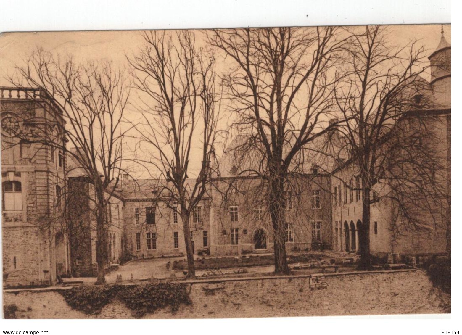 Ecaussines-Lalaing - Le Château Fort Restauré Et Transformé En Musée.Cour D'honneur (intérieure) - Ecaussinnes