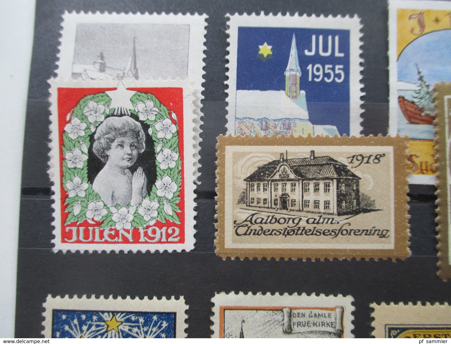 Dänemark 1911 - 59 Jul Marken / Reklamemarken Sydslesvig / Julen Aalborg Alm Usw. Ungebraucht Aber Auch ** - Nuevos