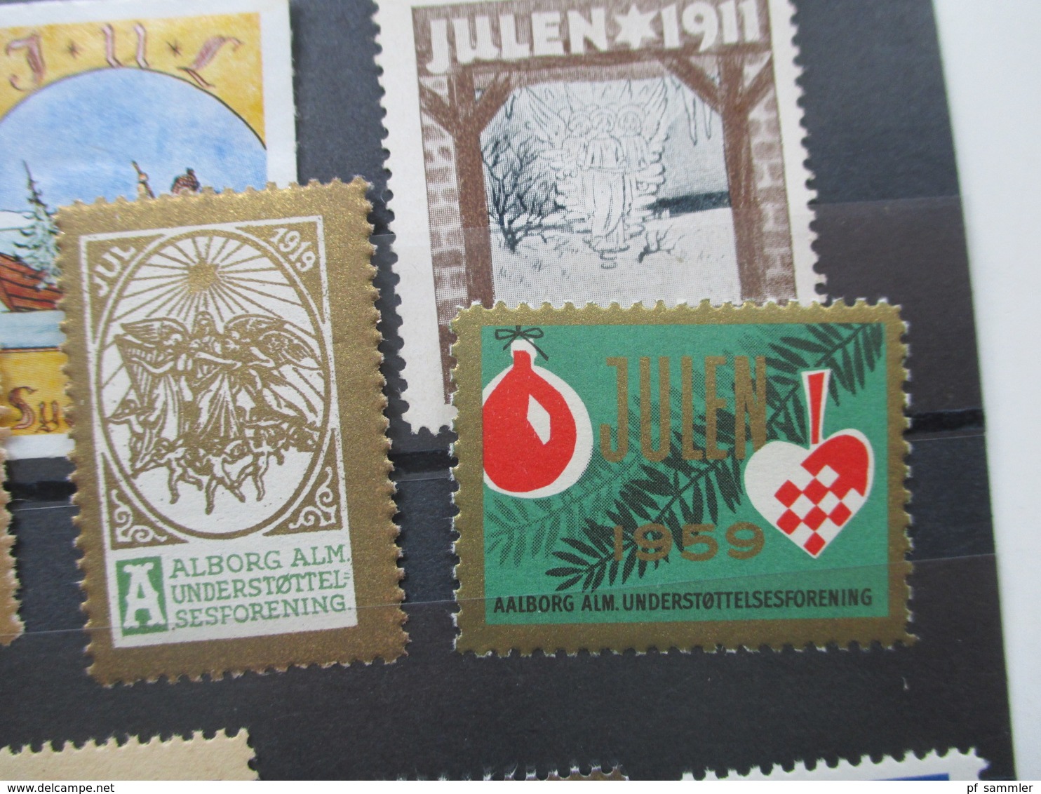 Dänemark 1911 - 59 Jul Marken / Reklamemarken Sydslesvig / Julen Aalborg Alm Usw. Ungebraucht Aber Auch ** - Unused Stamps